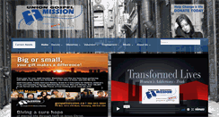 Desktop Screenshot of gospelmission.ca
